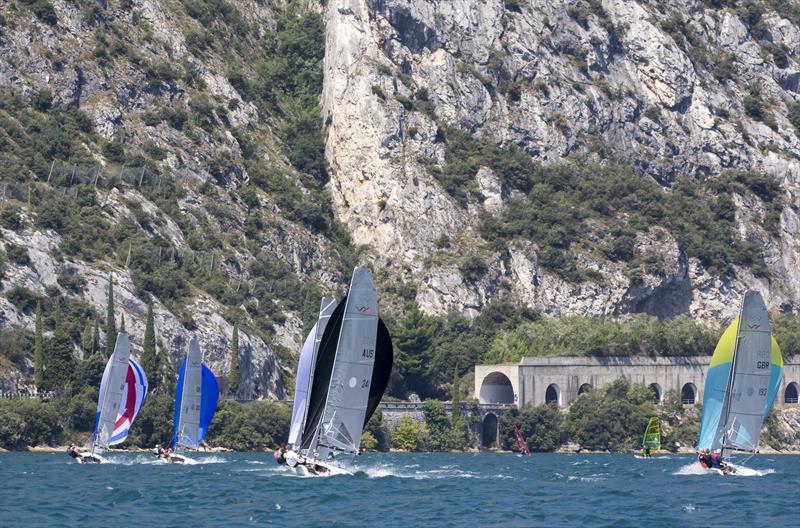 Inaugural VX One Gold Cup at Riva del Garda photo copyright Tim Olin / www.olinphoto.co.uk taken at Fraglia Vela Riva and featuring the VX One class