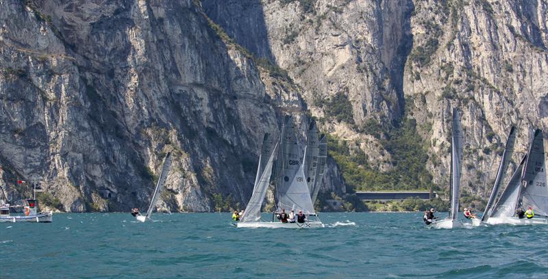 Inaugural VX One Gold Cup at Riva del Garda photo copyright Tim Olin / www.olinphoto.co.uk taken at Fraglia Vela Riva and featuring the VX One class