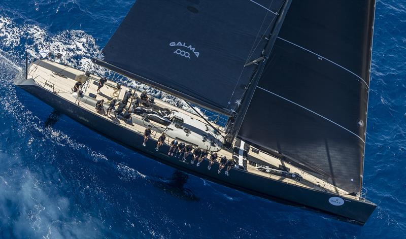 Alberto Palatchi's Wally 94 Galma on day 3 of the Maxi Yacht Rolex Cup - photo © Rolex / Carlo Borlenghi