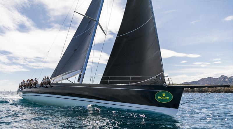 First time Wally winner - Toni Cacace's Magic Blue on day 1 of the Maxi Yacht Rolex Cup at Porto Cervo - photo © Rolex / Carlo Borlenghi
