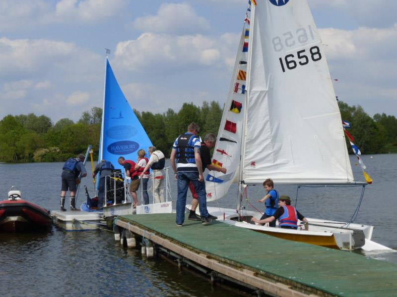 SESCA RYA 'Push The Boat Out' weekend photo copyright Mike Steele taken at St Edmundsbury Sailing & Canoeing Association and featuring the Wanderer class