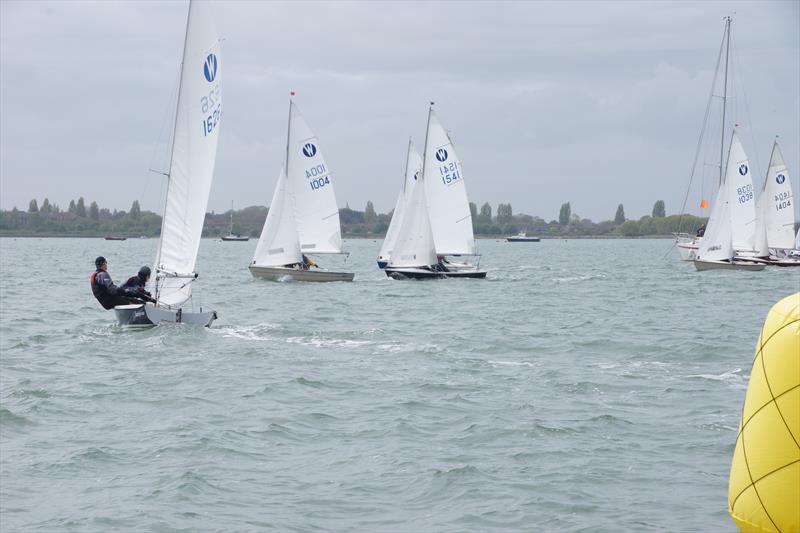 Wanderer nationals during Langstone Harbour Race Weekend photo copyright Richard Callas taken at Tudor Sailing Club and featuring the Wanderer class