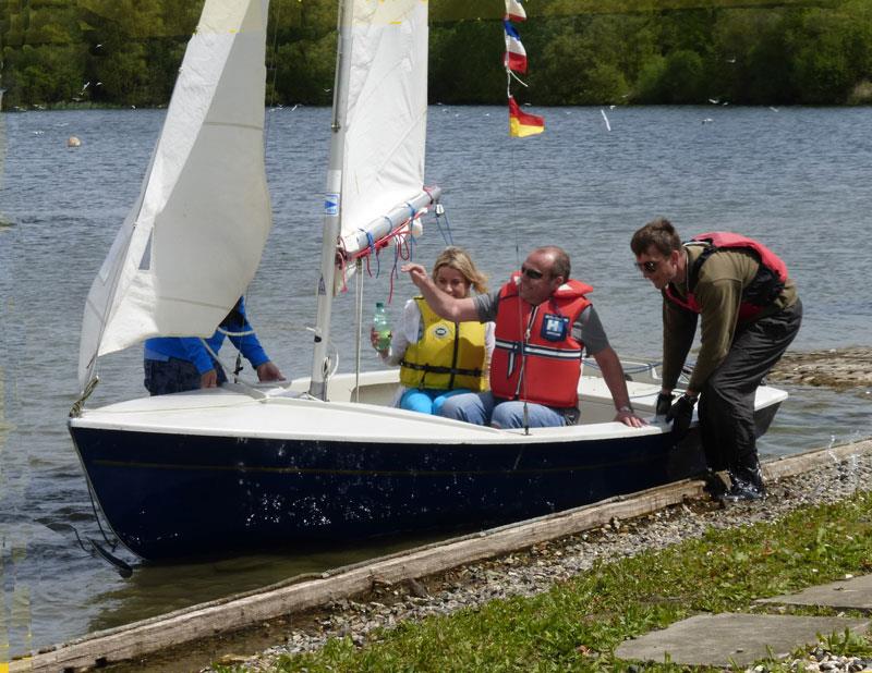 St Edmundsbury Sailing & Canoeing Association Push the Boat Out photo copyright Mike Steele taken at St Edmundsbury Sailing & Canoeing Association and featuring the Wanderer class