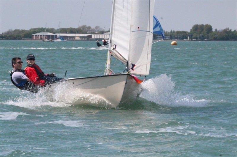 Wanderer nationals during Langstone Harbour Race Weekend photo copyright H2O Photography taken at Tudor Sailing Club and featuring the Wanderer class