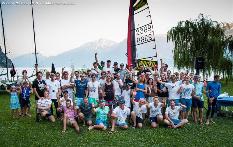 Competitors at the WASZP International Games at Lake Garda - photo © Martina Orsini