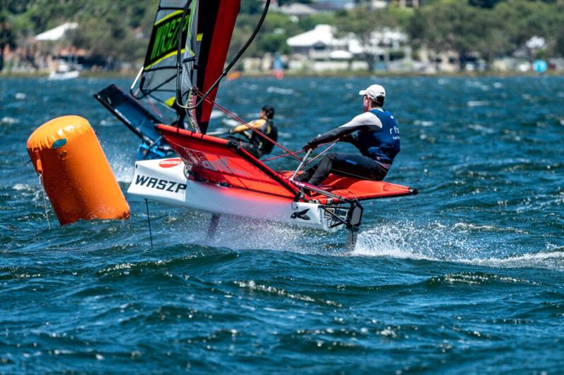 Australian WASZP Nationals day 4 photo copyright FSR Industries taken at Perth Dinghy Sailing Club and featuring the WASZP class