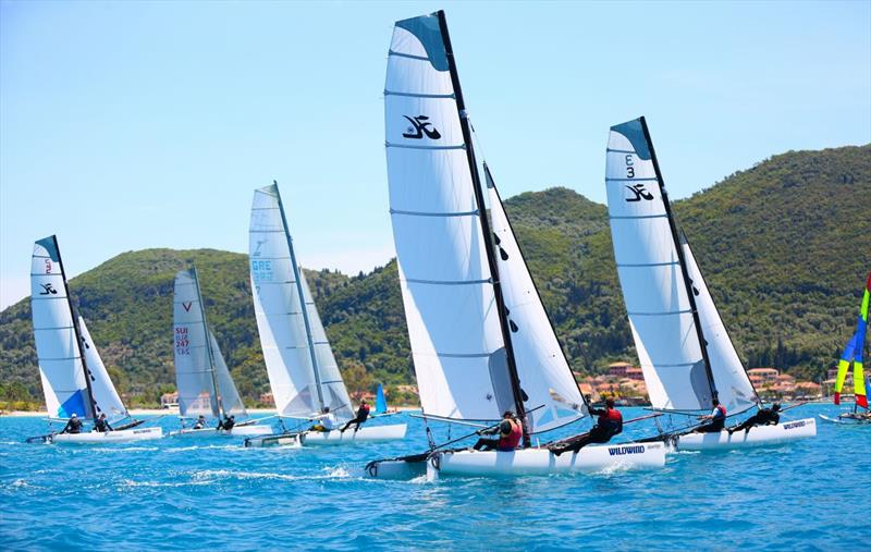 Cat sailing in full swing at Wildwind Vassiliki photo copyright Georgina Craig Harvey taken at  and featuring the  class