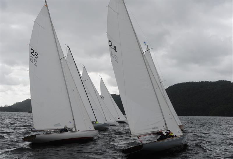 Windermere 17ft Yachts racing in the Lake District photo copyright David Hickes / Hickespixonline taken at Royal Windermere Yacht Club and featuring the Windermere 17ft Yacht class
