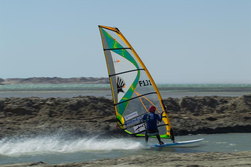 High speeds on day 1 of the Lüderitz Speed Challenge 2014 photo copyright Greg Beadle taken at  and featuring the Windsurfing class