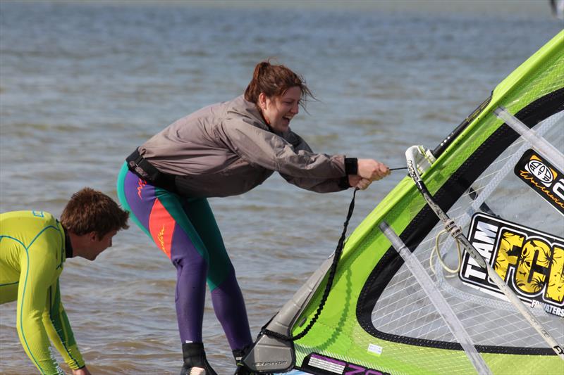 Marconi Sailing Club Open Day 2015 photo copyright Chris Kirby taken at Marconi Sailing Club and featuring the Windsurfing class