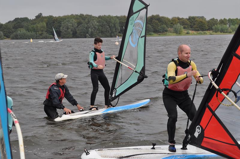 RYA Sail for Gold Roadshow celebrates the Paralympics by introducing people to sailing at Alton Water photo copyright Mike Haigh taken at Alton Water Sports Centre and featuring the Windsurfing class