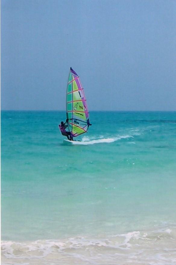 Windsurfing in Egypt photo copyright Liz Potter taken at  and featuring the Windsurfing class