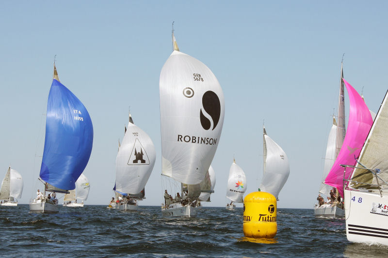 Racing on day two of the X-35 Worlds during Kieler Woche photo copyright C. Beeck / www.Kieler-Woche.de taken at  and featuring the X-35 class