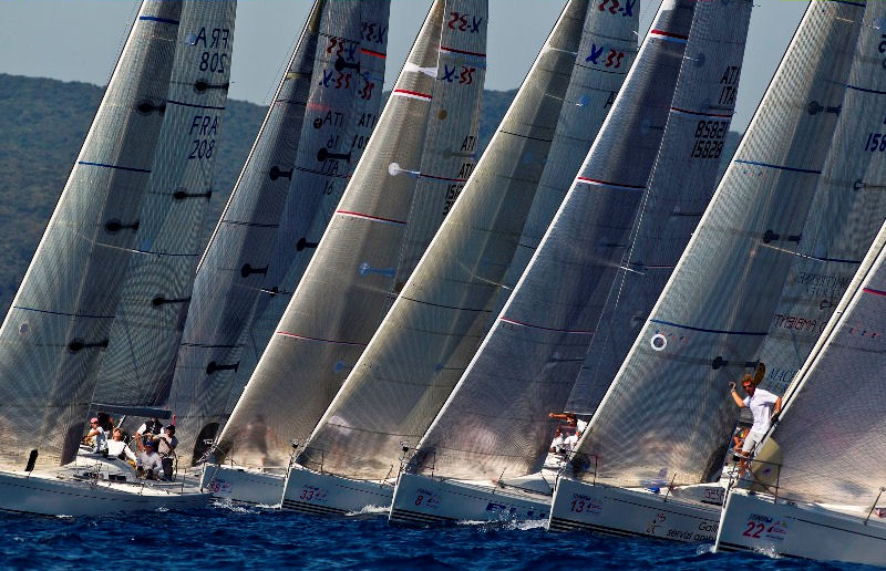 Steiner X-Yachts Gold Cup day 3 photo copyright Carlo Borlenghi taken at  and featuring the X-35 class