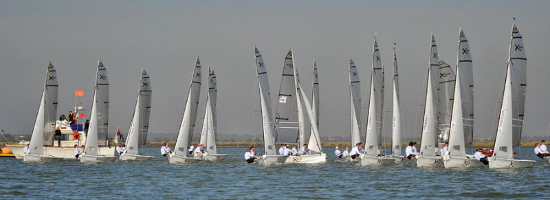 Light winds for the 2008 Endeavour Trophy at Burnham