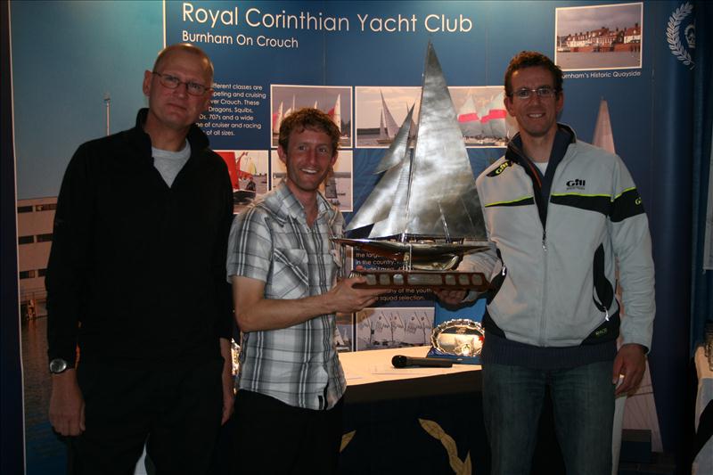 Nick Craig and Toby Lewis win the Endeavour Trophy at Burnham photo copyright Sue Pelling taken at  and featuring the Topaz Xenon class