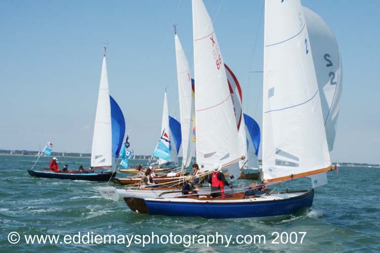 Racing on the final day of Skandia Cowes Week photo copyright Eddie Mays taken at  and featuring the XOD class