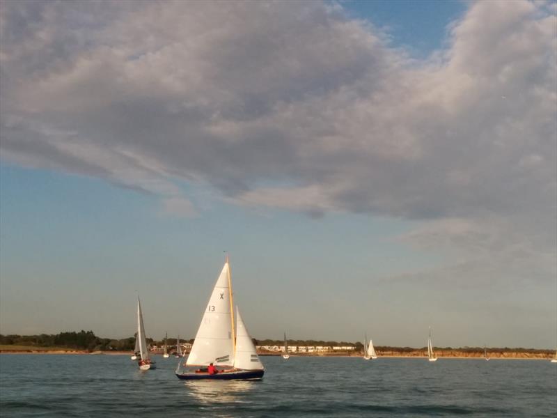 Hamble River Wednesday Night Series A day 2 photo copyright Paul Howard taken at Hamble River Sailing Club and featuring the XOD class