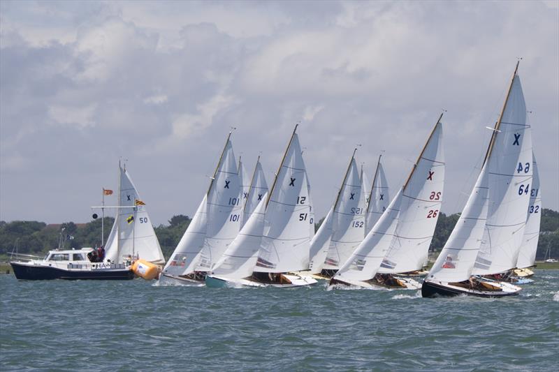 X64 Lightwood gets a good start in Friday's race to ensure victory - Keelboat Points Week at Itchenor  photo copyright Mary Pudney taken at Itchenor Sailing Club and featuring the XOD class