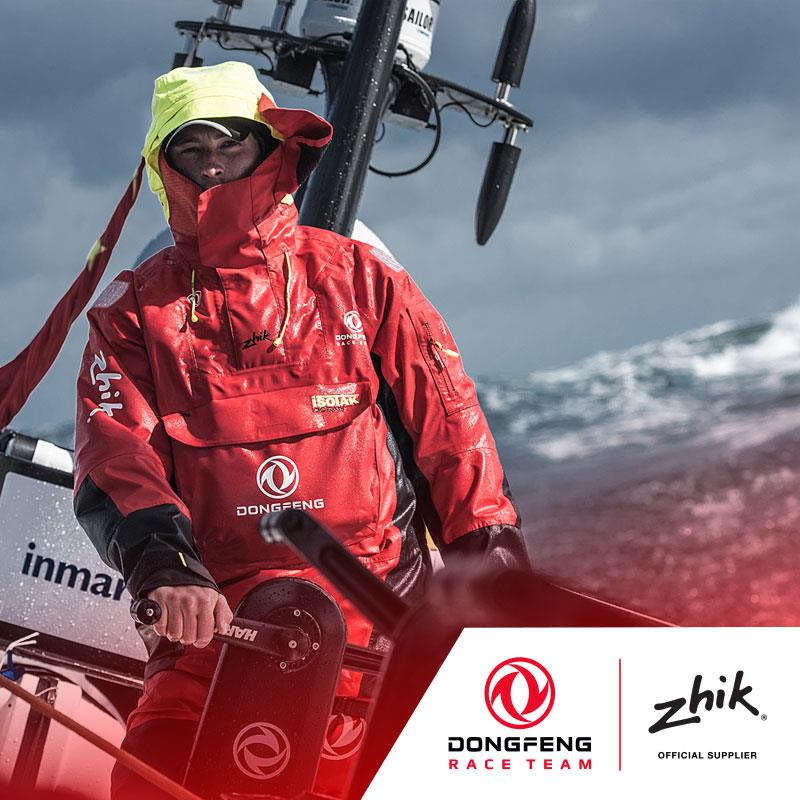 Zhik partner with Dongfeng Race Team photo copyright Juerg Kaufmann taken at  and featuring the  class