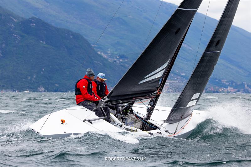 Otto - 5.5 Metre Alpen Cup 2024 photo copyright Robert Deaves taken at Fraglia Vela Riva and featuring the 5.5m class