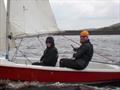 Anne Webb and Andrew Robinson during Dovestone Sailing Club's Discover Sailing event 