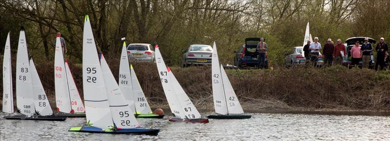 MYA 10 Rater National Championships 2013 photo copyright Guildford Model Yacht Club taken at Guildford Model Yacht Club and featuring the 10 Rater class