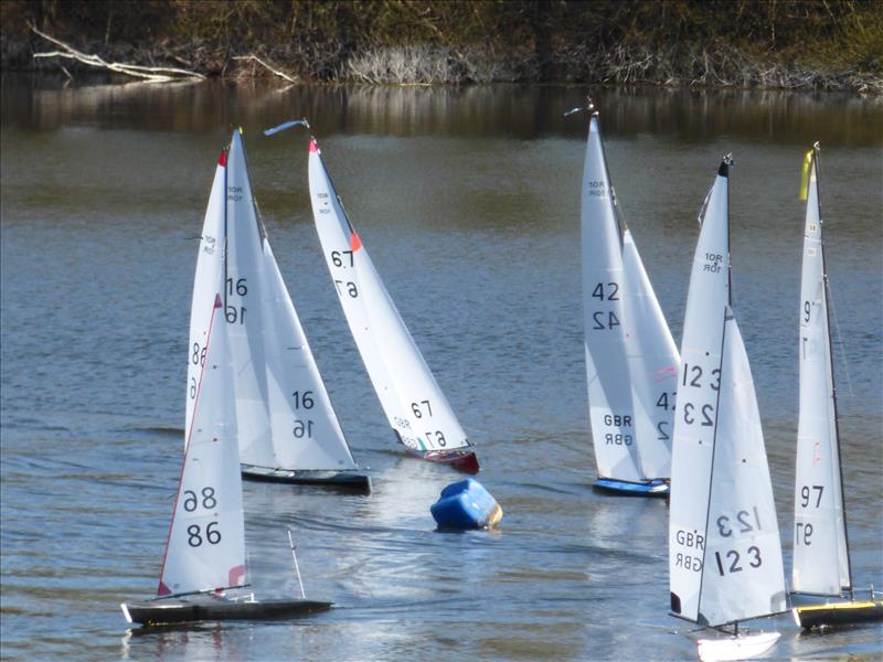 MYA 10 Rater National Championships 2013 photo copyright Guildford Model Yacht Club taken at Guildford Model Yacht Club and featuring the 10 Rater class