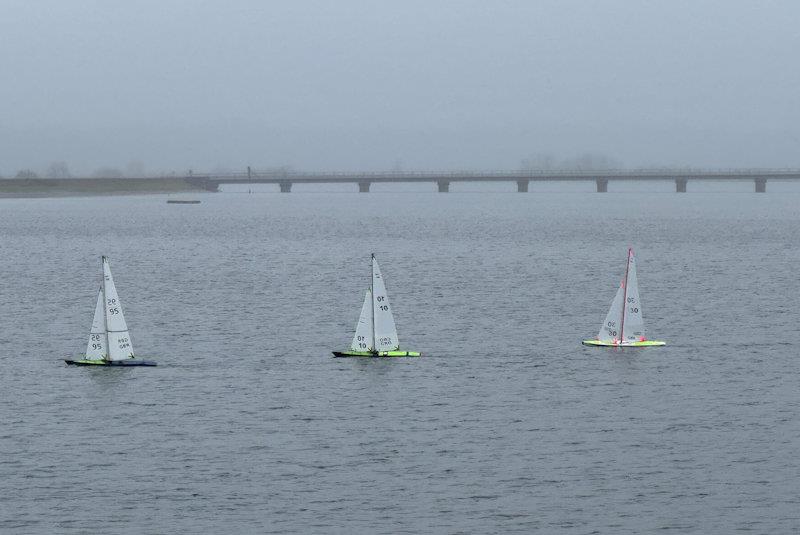 10 Rater UK Rankings 1&2 at Datchet photo copyright Richard Jones taken at Datchet Water Radio Sailing Club and featuring the 10 Rater class