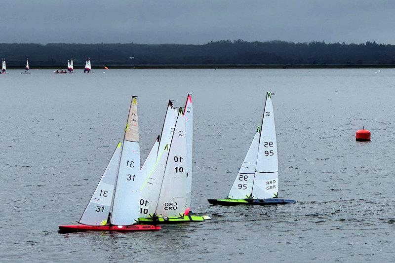 10 Rater UK Rankings 1&2 at Datchet photo copyright Richard Jones taken at Datchet Water Radio Sailing Club and featuring the 10 Rater class