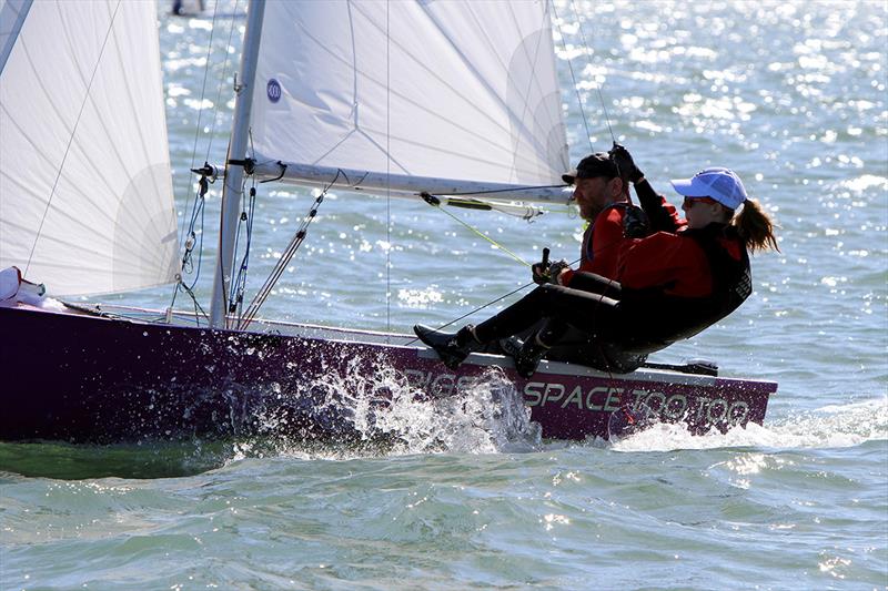 Peter and Alexa Mann - 'Pigs In Space Too Too' - National 125 North Queensland Titles photo copyright Peter Campbell taken at Townsville Sailing Club and featuring the 125 class