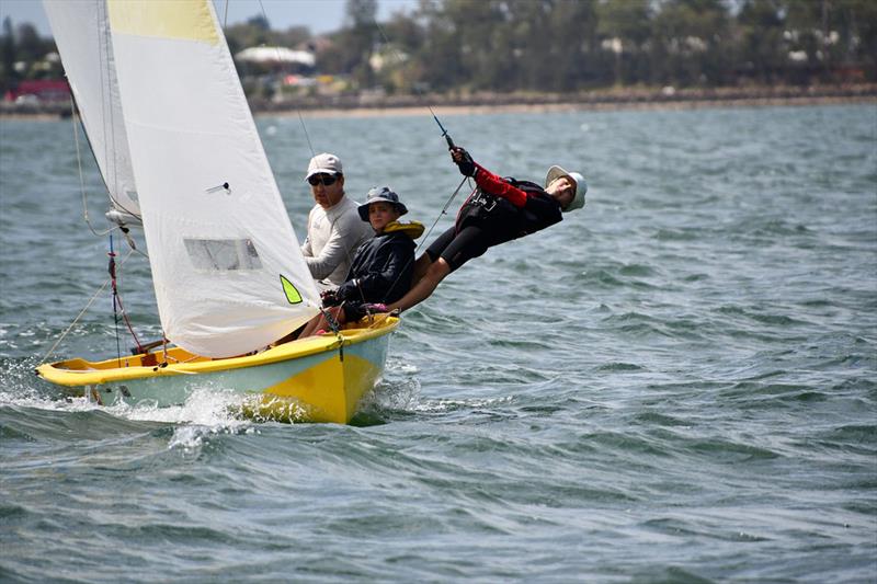 Handicap Winners - The Feelgood Shift of the Summer - Jordi, Lana and Mo - 42nd 125 Australian Championships  photo copyright Humpybong Yacht Club taken at Humpybong Yacht Club and featuring the 125 class