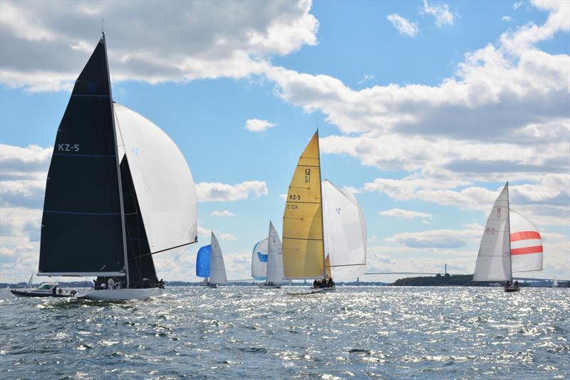 12 Metre North American Championship photo copyright Nancy Bloom taken at Ida Lewis Yacht Club and featuring the 12m class
