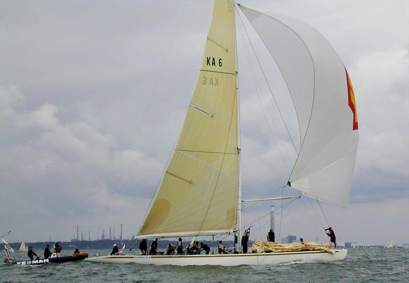 Australia II at the America's Cup Jubilee in 2001 - photo © Mark Jardine