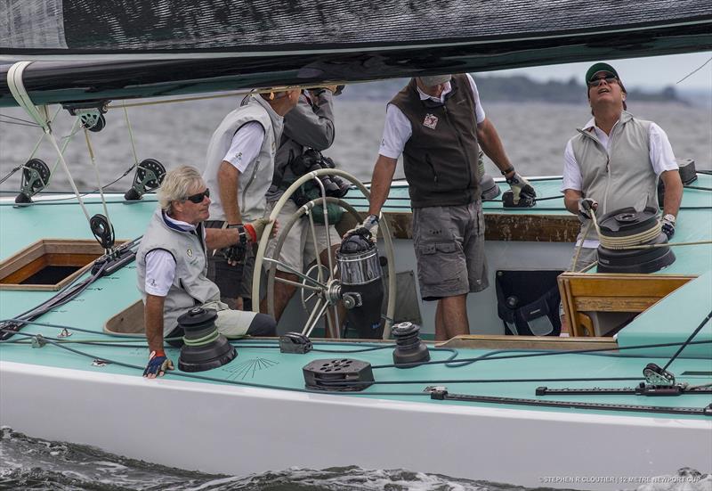 Intrepid at the International 12 Metre Association Newport Trophy Regatta - photo © Stephen R Cloutier