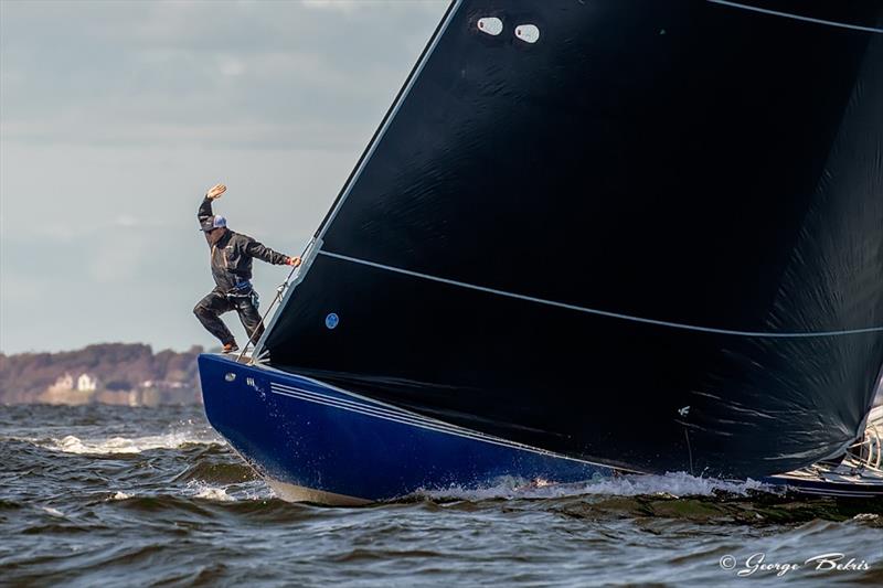 2018 International 12 Metre Association North American Championship photo copyright George Bekris taken at Ida Lewis Yacht Club and featuring the 12m class