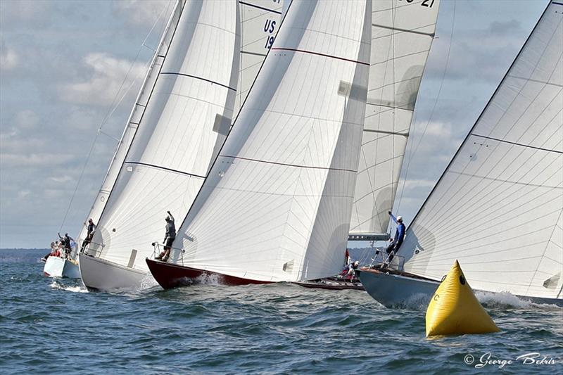 2018 International 12 Metre Association North American Championship photo copyright George Bekris taken at Ida Lewis Yacht Club and featuring the 12m class