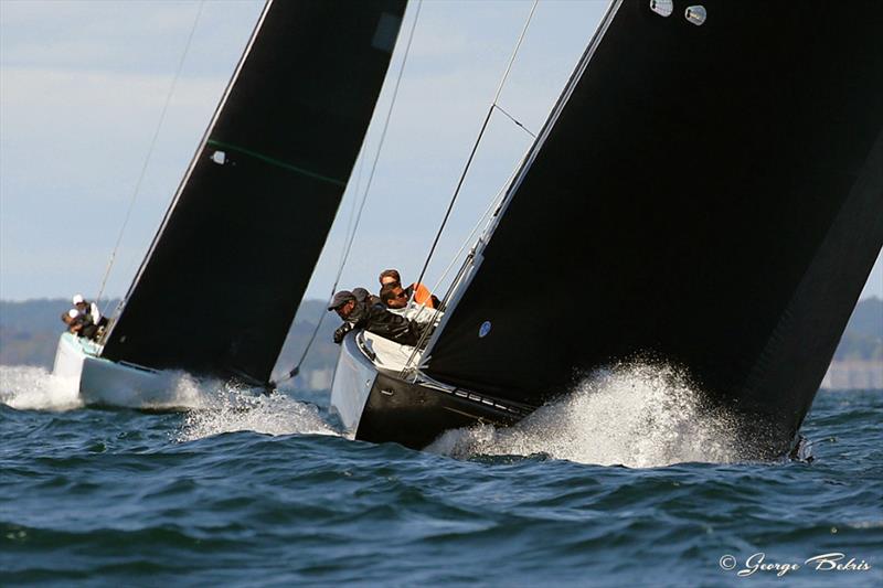 2018 International 12 Metre Association North American Championship photo copyright George Bekris taken at Ida Lewis Yacht Club and featuring the 12m class