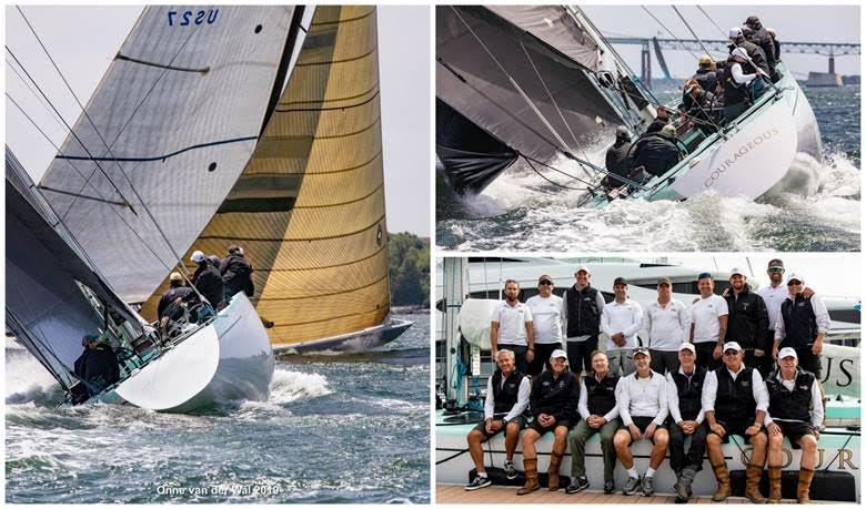 Courageous (US-26) won the Modern Division of the 2019 12 Metre North American Championship as well as the first-ever 12 Metre North American Cup photo copyright Onne van der Wal taken at Ida Lewis Yacht Club and featuring the 12m class