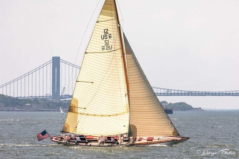 12 Meter Heritage Regatta photo copyright George Bekris taken at Manhattan Yacht Club and featuring the 12m class