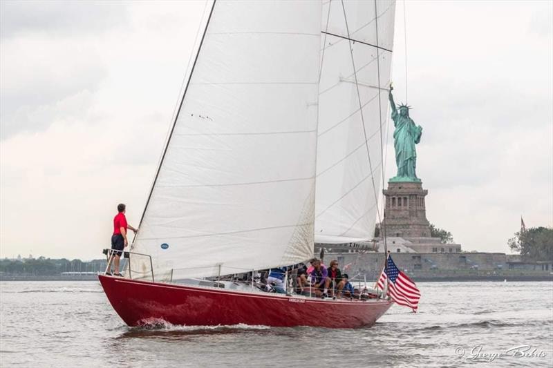 12 Meter Heritage Regatta photo copyright George Bekris taken at Manhattan Yacht Club and featuring the 12m class