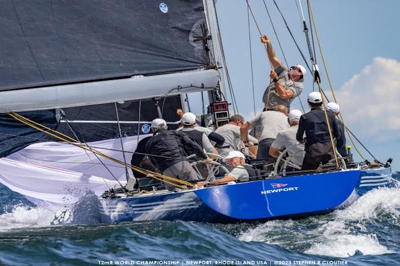 Freedom at the 12 Metre World Championship - photo © Stephen Cloutier