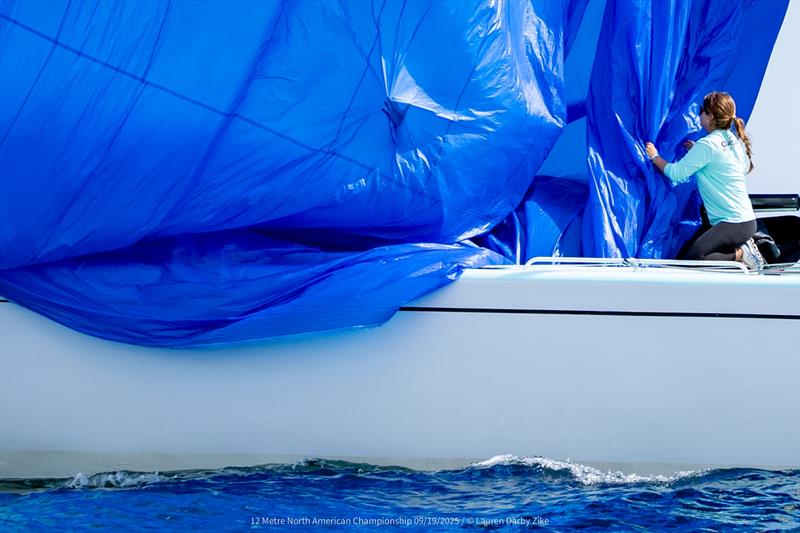 12 Metre North American Championship photo copyright Lauren Darby Zike taken at Ida Lewis Yacht Club and featuring the 12m class