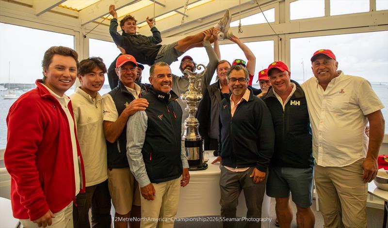 American Eagle claims victory at 12 Metre North American Championship 2026 photo copyright SSeamanPhotography taken at  and featuring the 12m class