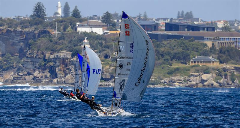 13'Skiffs heading to Sydney - photo © Sail Media