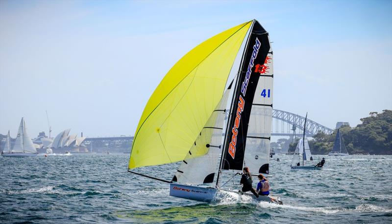 Botany Scaffold - Sophie Hart and Bella Divola - photo © Sail Media