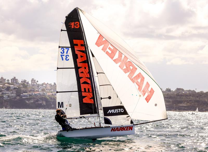 Heidi Bates and Orlando Sadlik, Manly 13ft Skiff Club Champions - photo © SailMedia