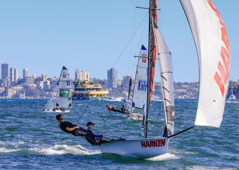 13ft Skiff fleet - photo © Sail Media