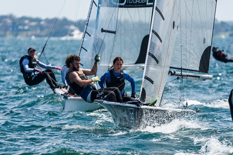 Skelcon Australian 16ft & 13ft Skiff Championship Day 1 - photo © Beau Outteridge