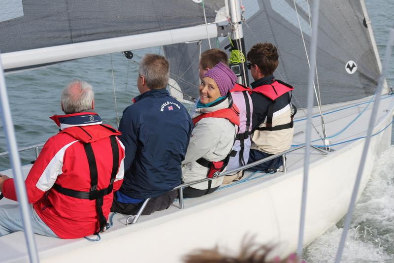 Copper Kettle Pursuit Race at Hamble photo copyright Mike James taken at Hamble River Sailing Club and featuring the 1720 class